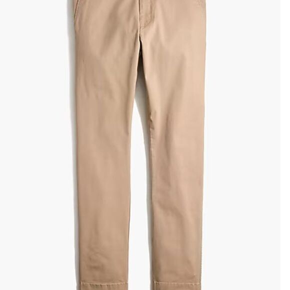 J. Crew Factory AN792 Skinny-fit chino pant NWT/Repaired Khaki NWT size 34/32 - Picture 4 of 13